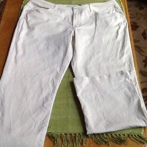 Chico's Beige Denim Jeans